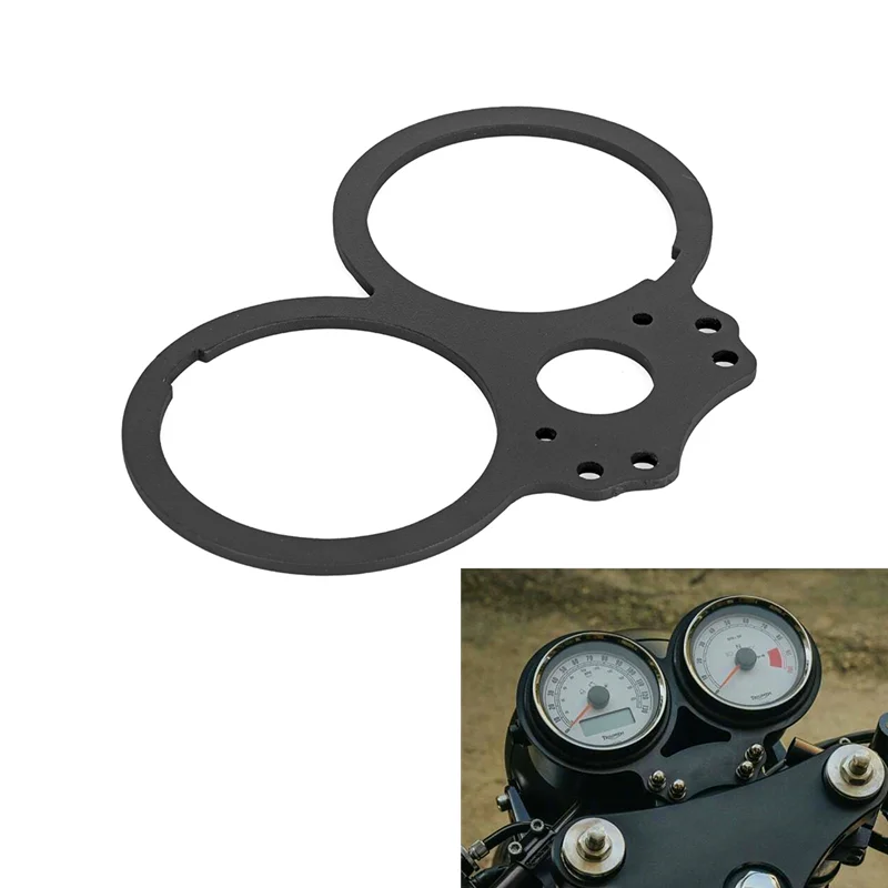 Tachimetro Moto Gauge Dial Rings Bezel Trim Rings Per Triumph Bonneville T100 Thruxton