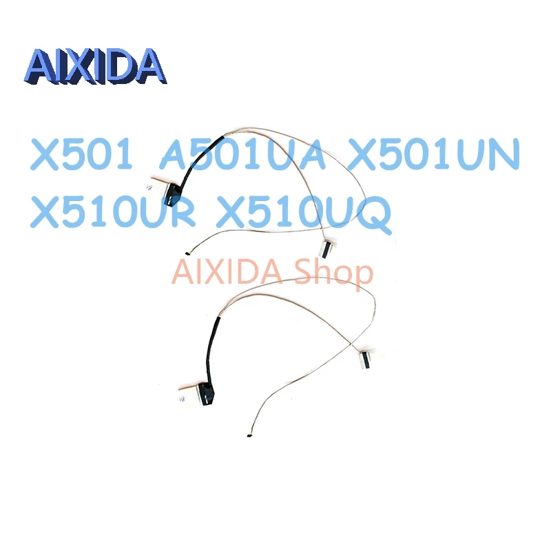 Muslimexmuslimb 14005-02040700 Per Asus X501 A501Ua X501Un X510Ur X510Uq F501U S5100 Led Lcd Lvds Cable