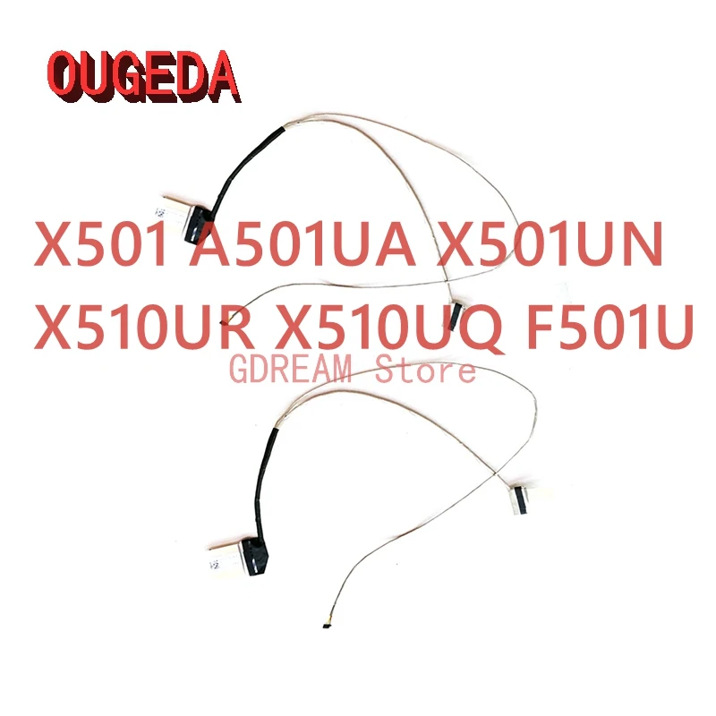 Nuovo Per Asus X501 A501Ua X501Un X510Ur X510Uq F501U S5100 Led Lcd Lvds Cable Muslimexmuslimate 14005-02040700