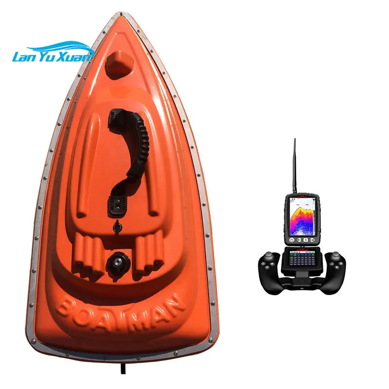 Boatman Surfer Pro 500 Metri Gps Pilota Automatico Con Sonar Boatman Surf Bait Boat Coast Fishing Bait Boat