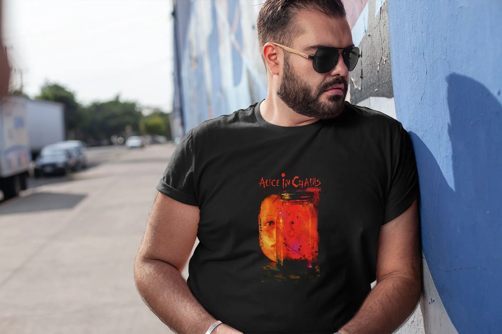 Alice Jar Of Flys Album Black Tee Felpa Con Cappuccio Felpa Manica Lunga Tshirt Abbigliamento Unisex Taglia S-4Xl Usa