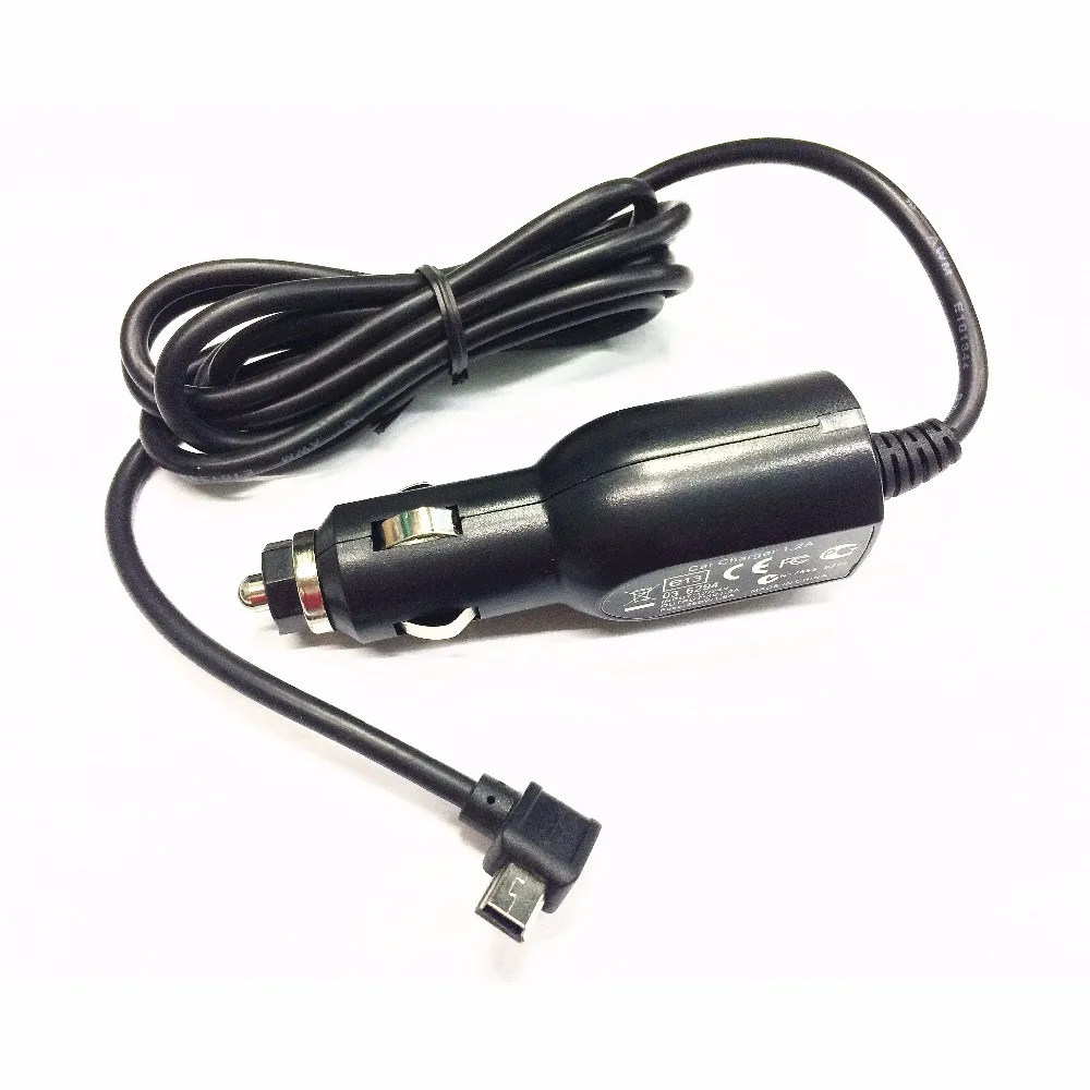 Cavo Caricatore Per Auto Mini Usb 5V 1.2A Per Tomtom Go Live Start Rider Xl Xxl One Series