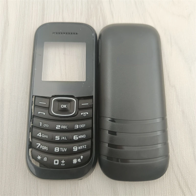 Custodia Completa Per Custodia Per Cellulare + Parti Di Riparazione Per Tastiera Inglese Per Samsung Galaxy E1200 Gt-E1200 E1205