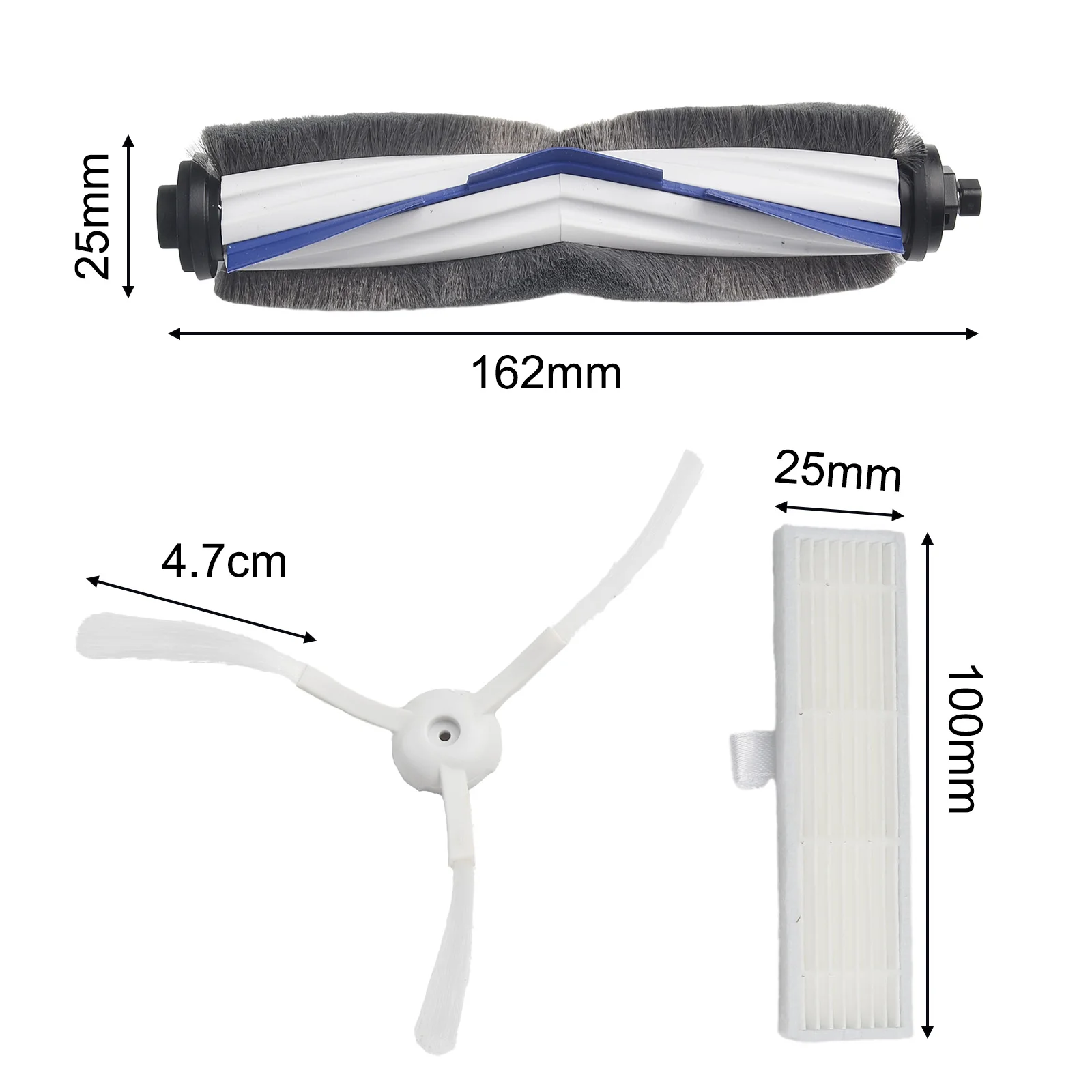 Ottieni Le Migliori Prestazioni Dal Tuo Aspirapolvere Rowenta Con Zr740003 Explorer 60 Series Roller Brush Side Brush Filter Kit