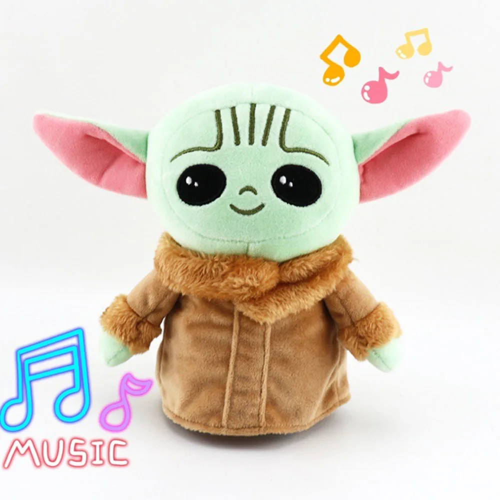 20Cm Baby Yoda Original Disney Toy Cute Grand Master Of Jedi Order Doll Regalo Per Bambini