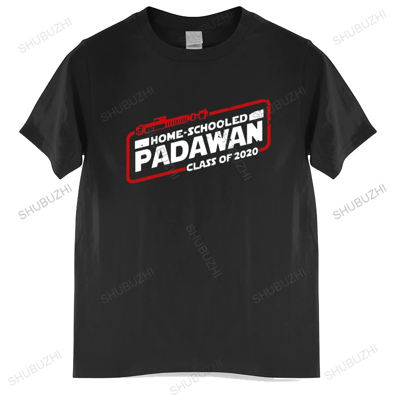 Home-Schooled Padawan Jedi Master Parody Funny Creat Design Stay Home Film Lovers T-Shirt In Cotone