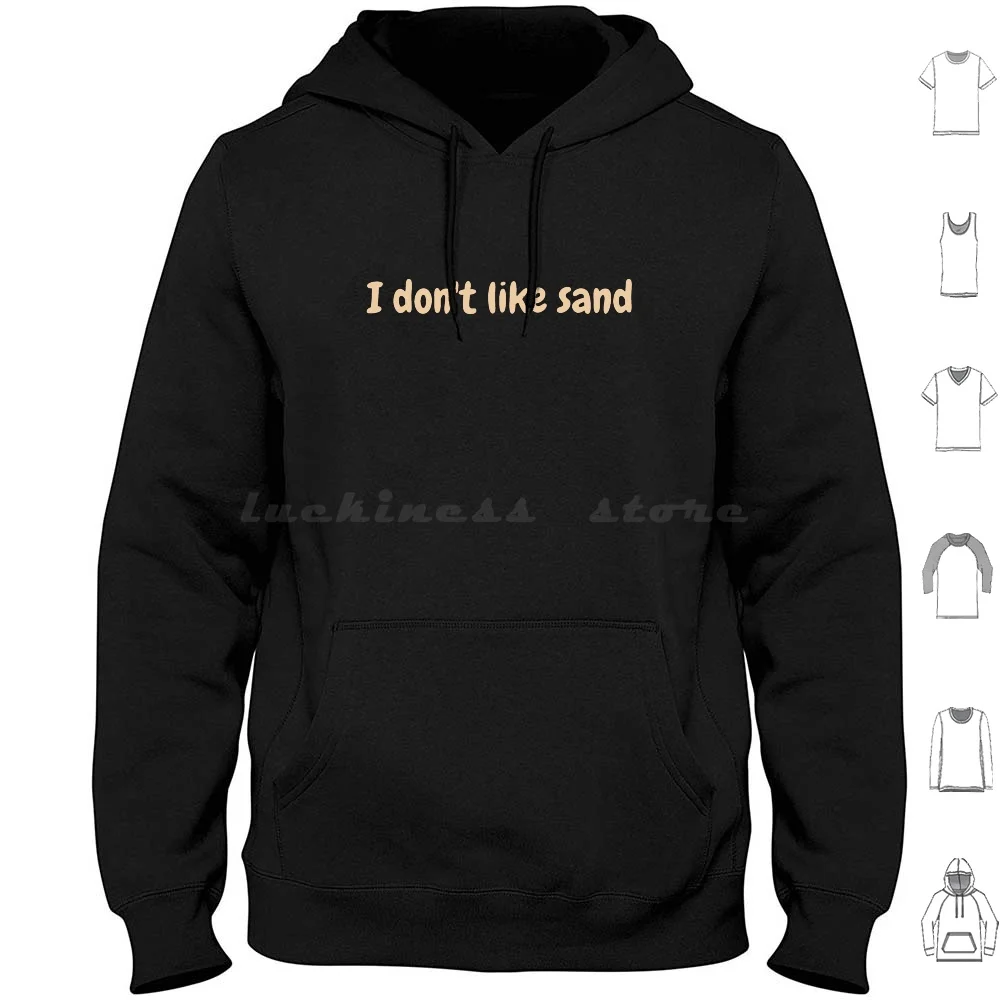 I Don _ T Like Sand 1 Felpe Con Cappuccio Manica Lunga Anakin Anakin Skywalker Skywalker Jedi Sith Luke Skywalker Obi Wan Lightsaber