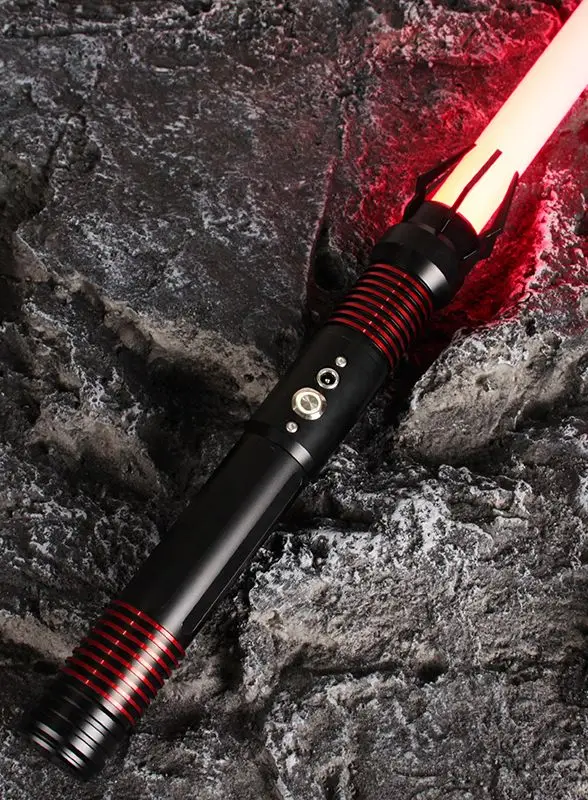 Thysaber Metal Hilt Rgb Heavy Dueling Lightsaber Combat Blaster Toys Jedi Saber 12 Colori Change