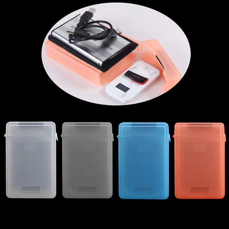 3.5 "Antipolvere Di Protezione Della Cassa Della Scatola Per Sata Ide Hdd Hard Drive Disk Storage Nuovo