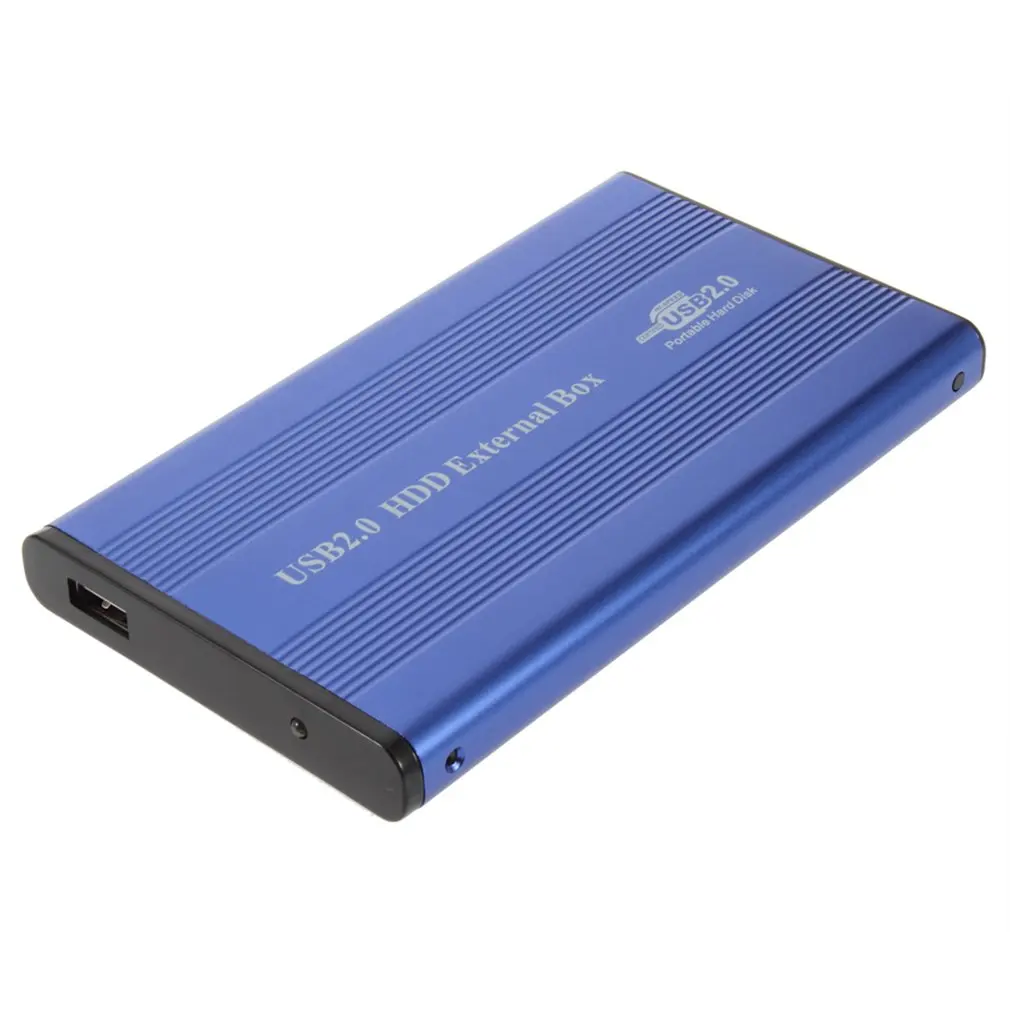 Caddy In Alluminio Usb 2.0 2.5 "Pollici Sata Hard Drive Box Enclosure Sata A Usb 3.0 2.0 Hard Disk Case Adapter Max 6Gbps 10Tb