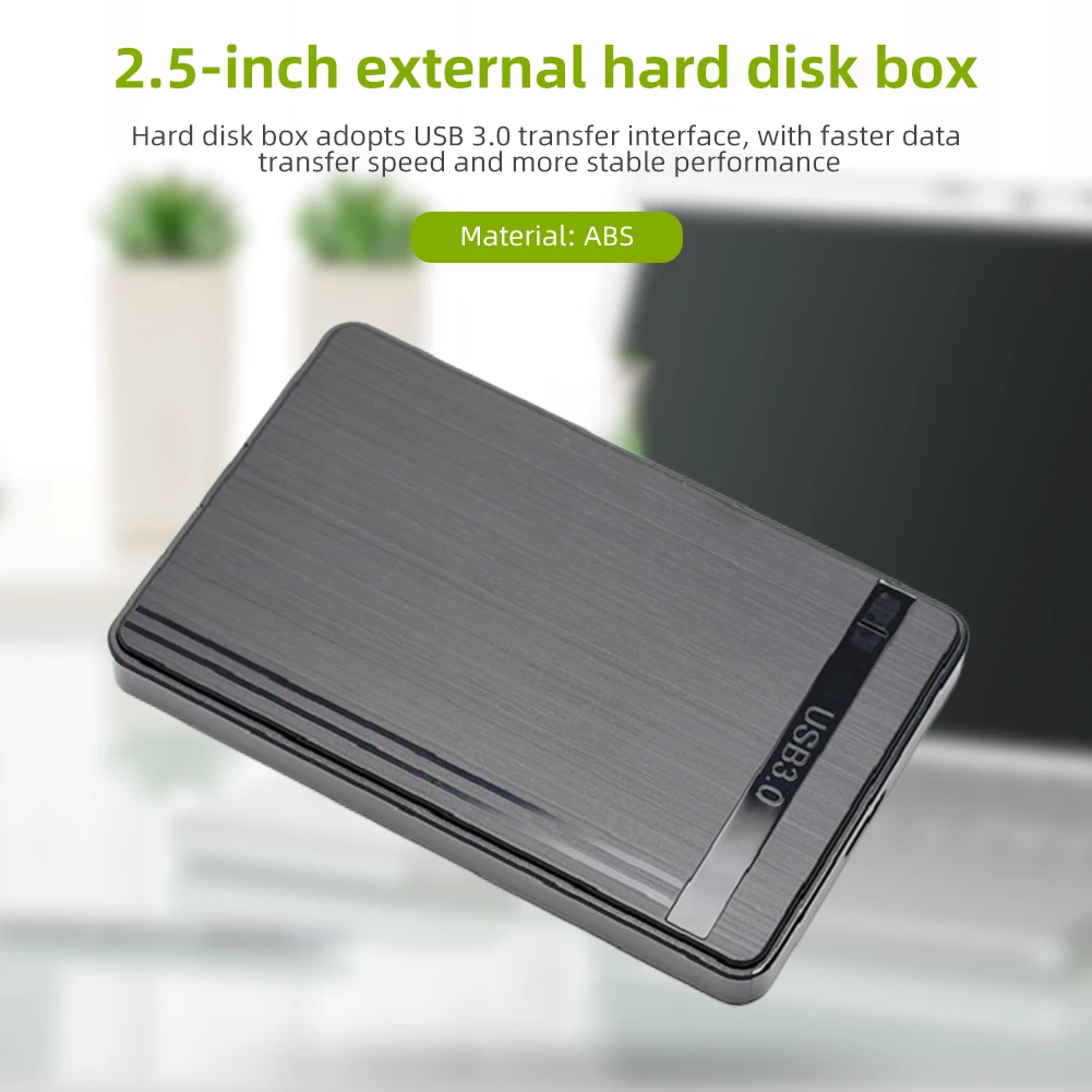 Custodia Ssd Hdd Da 2.5 Pollici Sata A Usb3.0 Custodia Hdd Custodie Per Dischi Rigidi Mobili Per Ssd Disk Hdd Box Custodia Hdd Esterna Hd