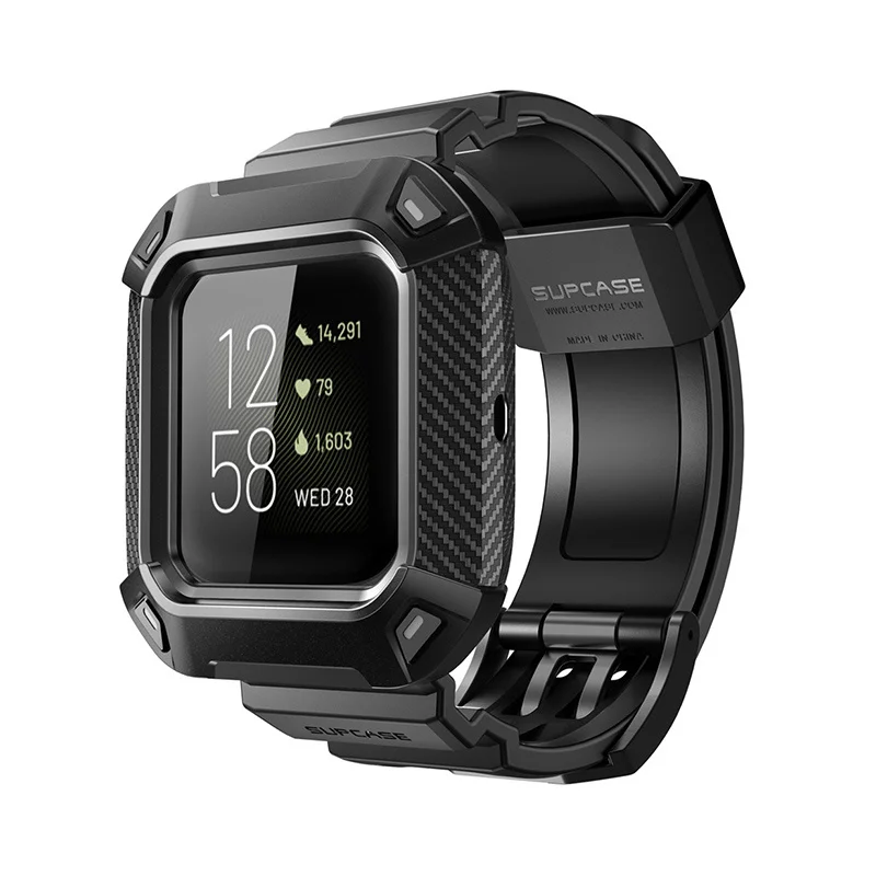 Cinturini Per Fitbit Versa 2 Supcase Ub Pro Custodia Robusta Cinturino Protettivo Cinturino Di Ricambio Per Fitbit Versa 2 Con Custodia