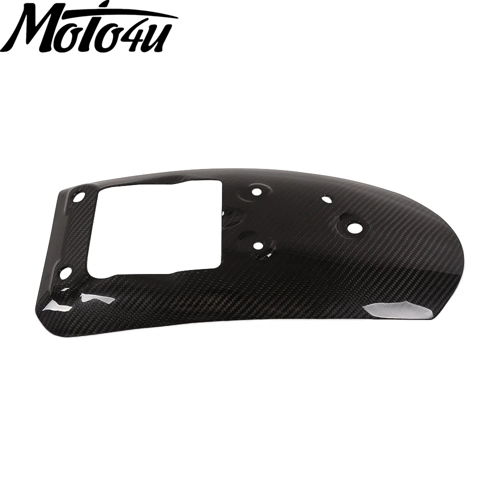 Moto4U Real Carbon Fiber Rear Hugger Mud Guard Fender Fairing Gloss Matt Twill For Triumph Speed Twin 2020