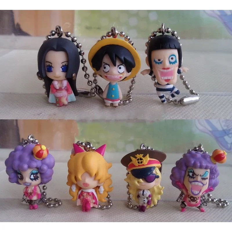Action Figure One Piece Impel Down Boa Hancock Gacha Bambola Ciondolo Ornamento Periferico Piccoli Regali Modello Giocattolo