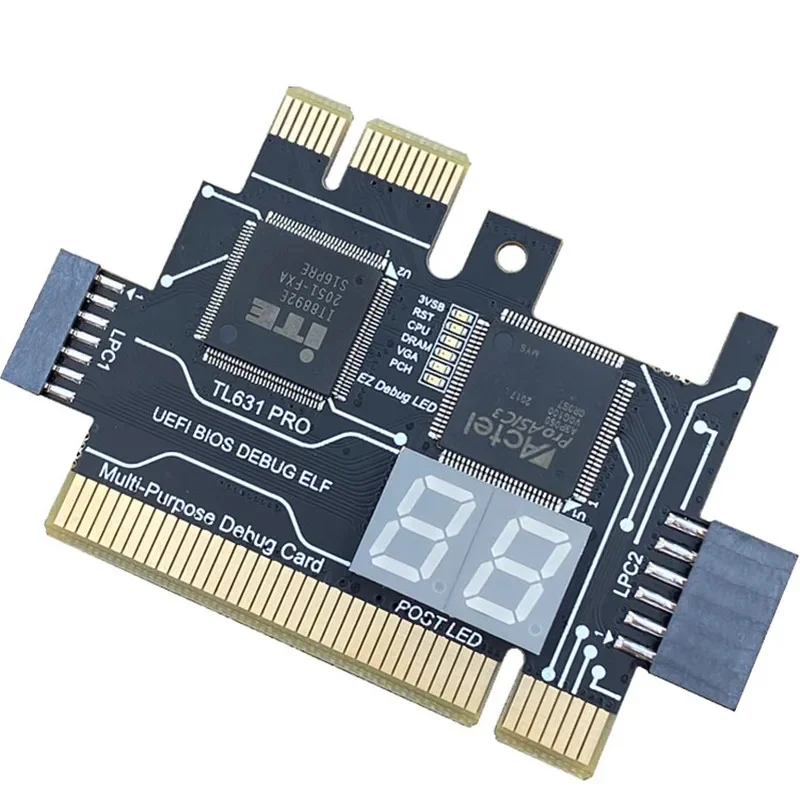 Mini Scheda Madre Analizzatore Tester Diagnostico Schede Di Debug Per Com Asus Apple Lpc Tl631 Pro Pc Portatile Universale Lpc Pci Pci-E Pci-E
