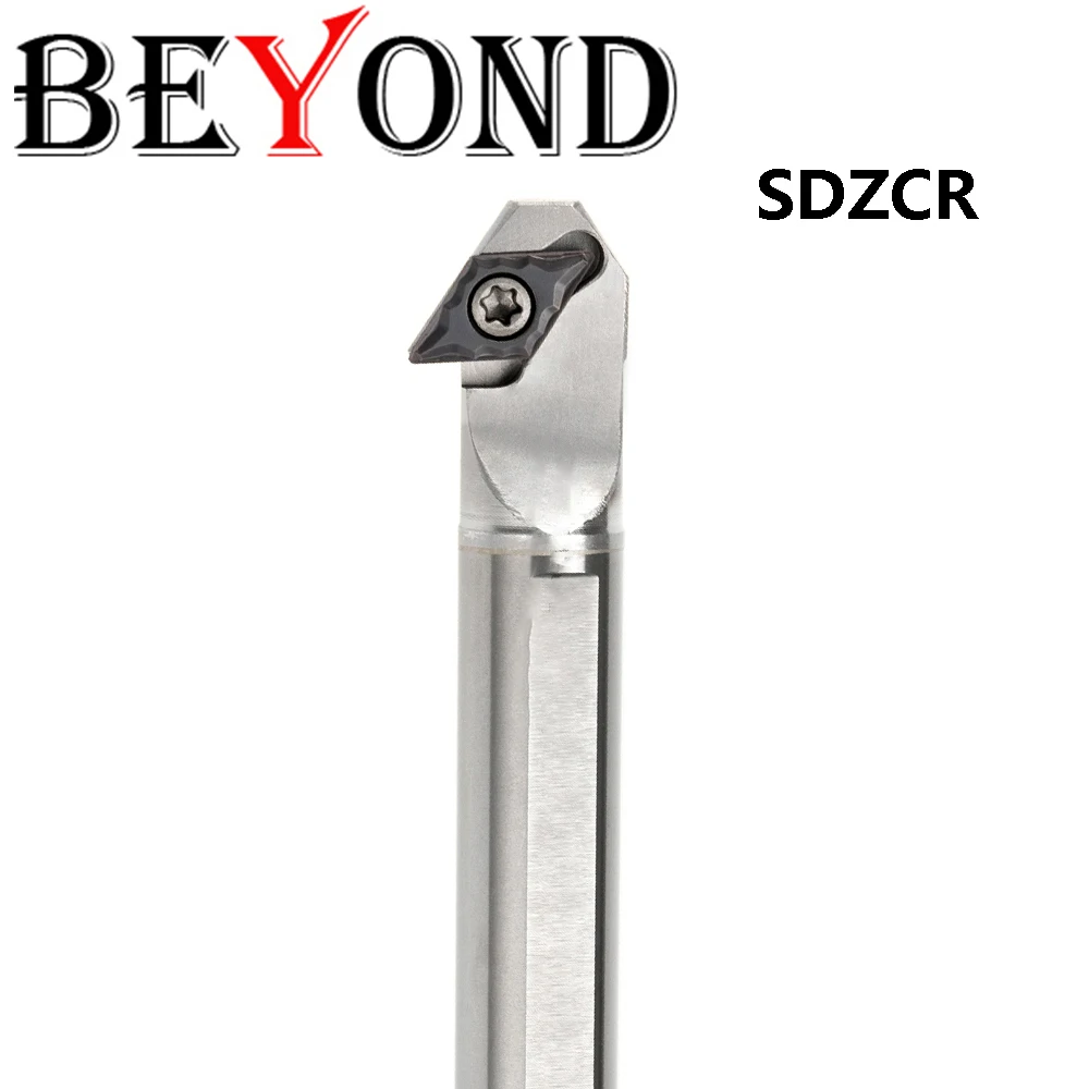 Beyond Sdzcr Tornio Acciaio Al Tungsteno C10K-Sdzcr07 10Mm Supporto Utensile Di Tornitura Interna Boring Bar Cutter Shank Inserti In Metallo Duro Dcmt