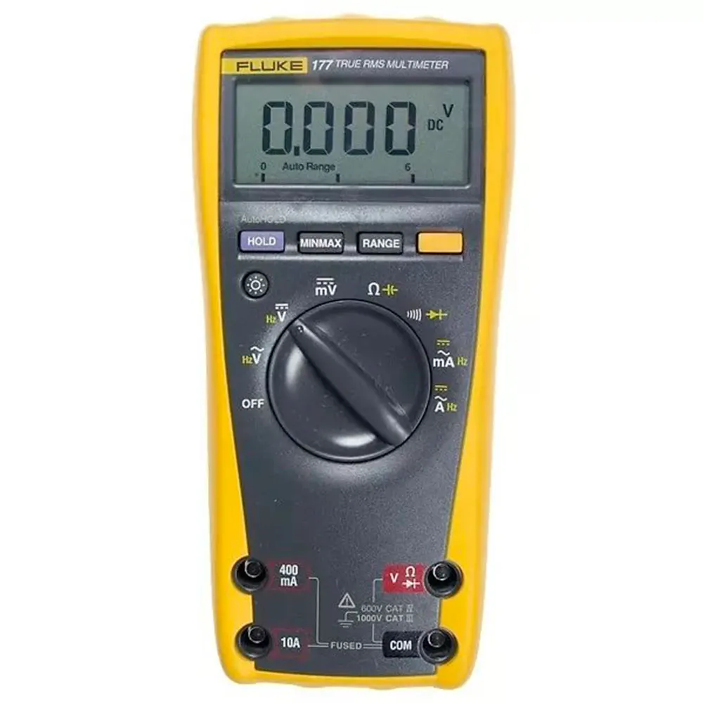 Multimetro Digitale Fluke 177, Serie Fluke 170, 6000 Conte, True Rms, Auto, Gamma Manuale, 3.75 Cifre
