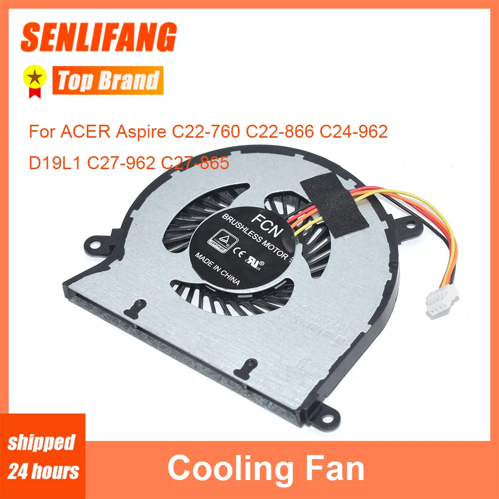 Nuova Ventola Cpu Muslimffk0P Per Acer Aspire C22-760 C22-866 C24-962 D19L1 C27-962 C27-865 Raffreddamento Dc5V 4-Line