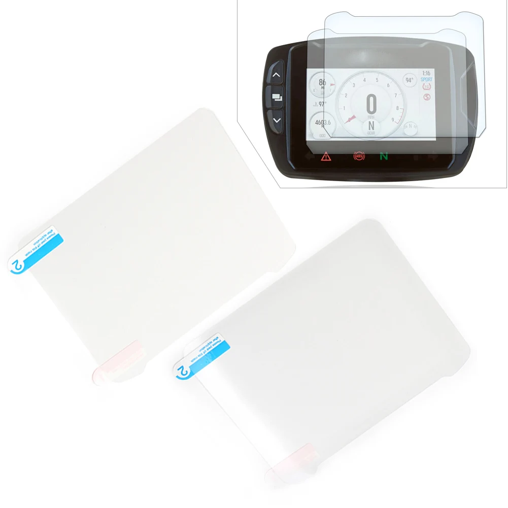 2Pcs Motorcycle Speedometer Protective Film For Indian Ftr 1200 Dashboard Display Screen Protector