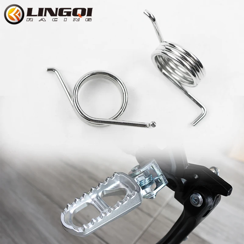 Ling Qi Moto Piede Molla Pedane Poggiapiedi Pedali Per Surron Sur-Ron Light Bee X Talaria Sting Electric Dirt Bike Pit Bike