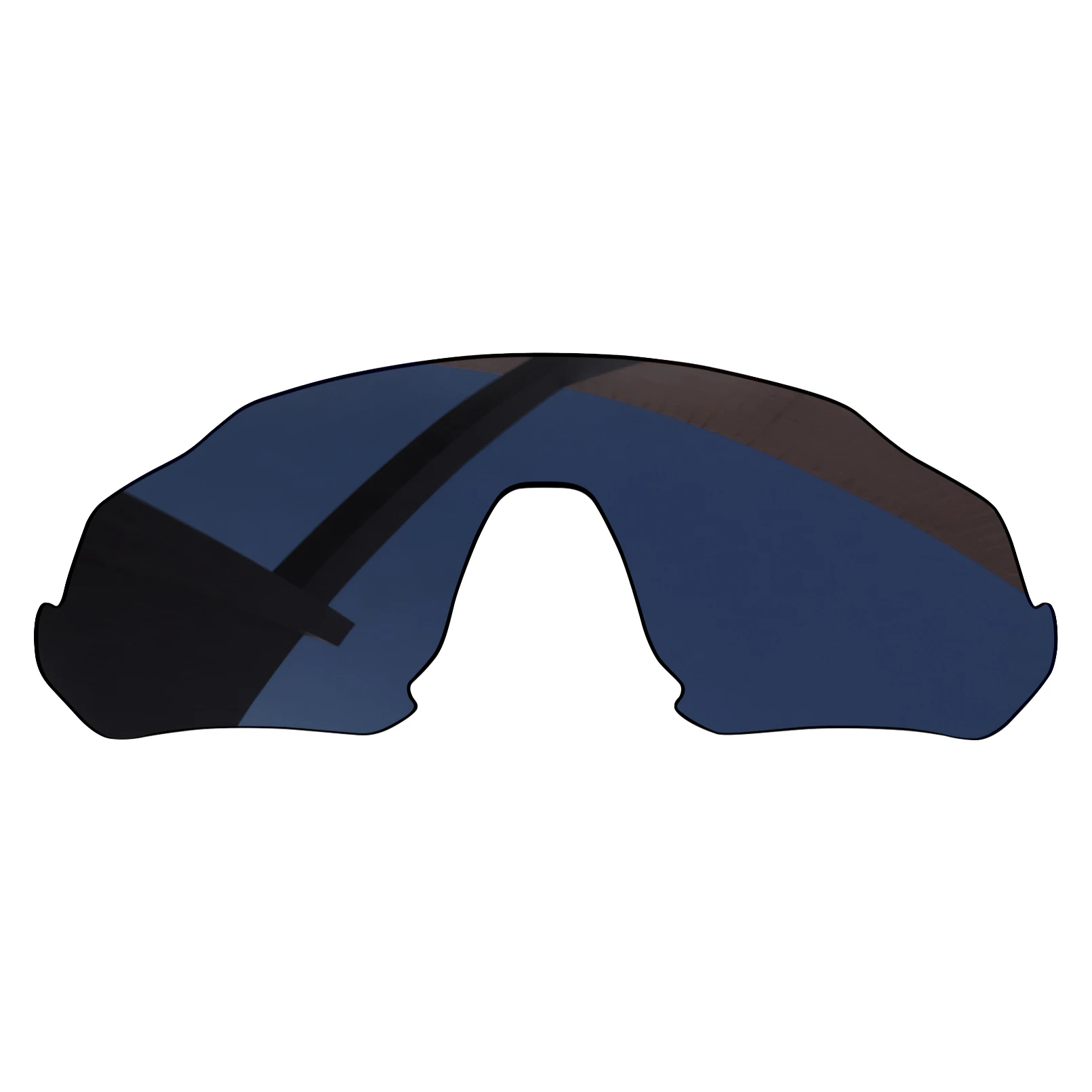 Lenti Di Ricambio Polarizzate Nere Alphax Pitch Per-Oakley Flight Jacket Oo9401 Frame
