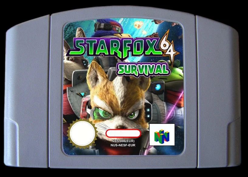 64Bit Game ** Starfox 64 - Survival (Versione Eur!! Lingua Inglese!!)