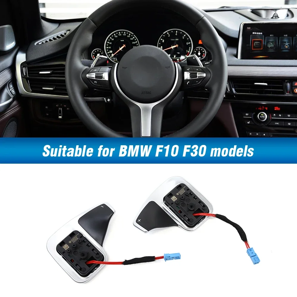 Volante Per Auto Per Bmw 550D 328M M3 M6 Cambio A Pale Per Bmw F10 F20 F30 F32 F34 F48 F25 F26 F15 F16 1 3 4 5 Serie