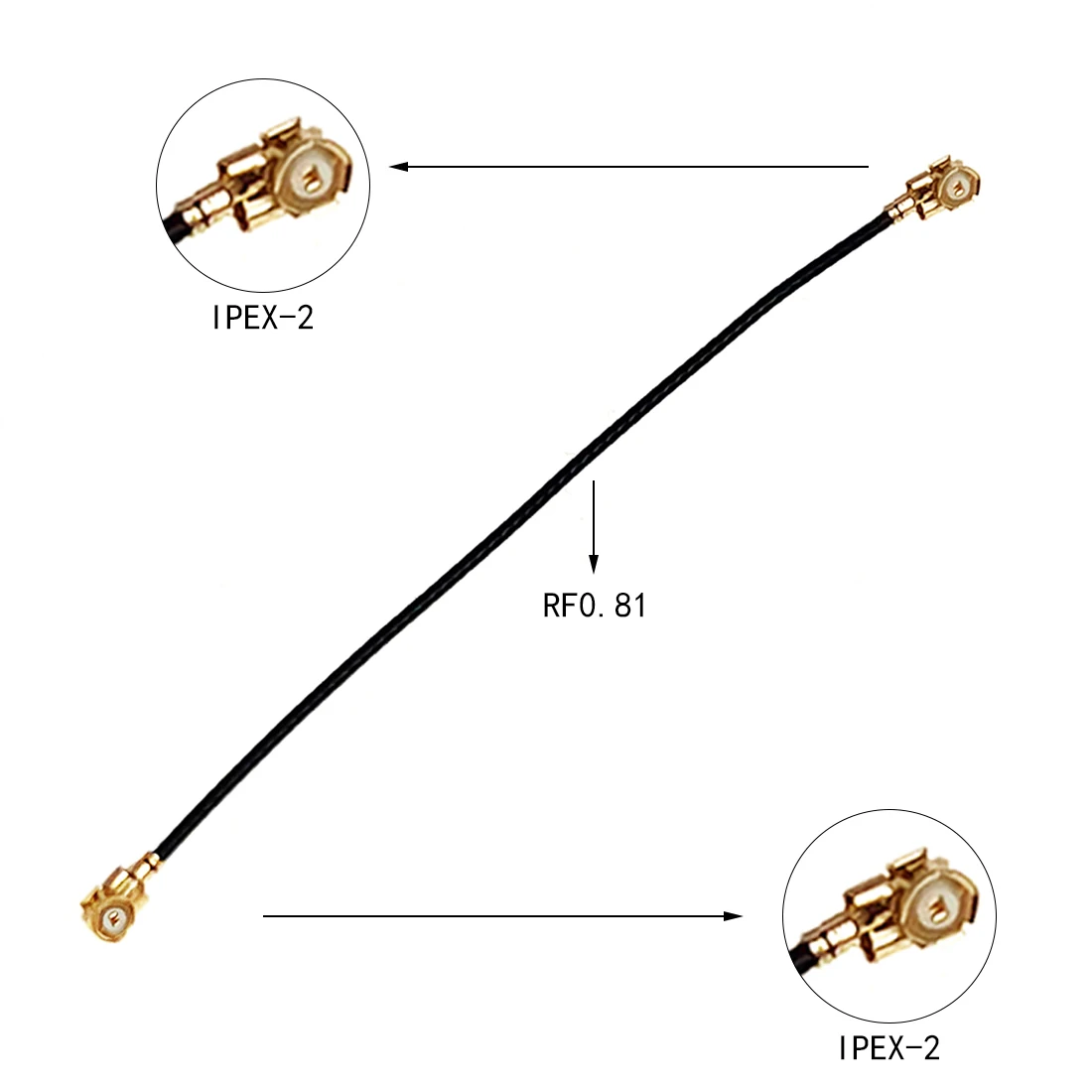 1Pc Umcc Ipx-2 Cavo Pigtail 0.81Mm Filo 15Cm 6 Pollici Lungo Per Antenna Modem Wireless Nuovo Prezzo All'Ingrosso