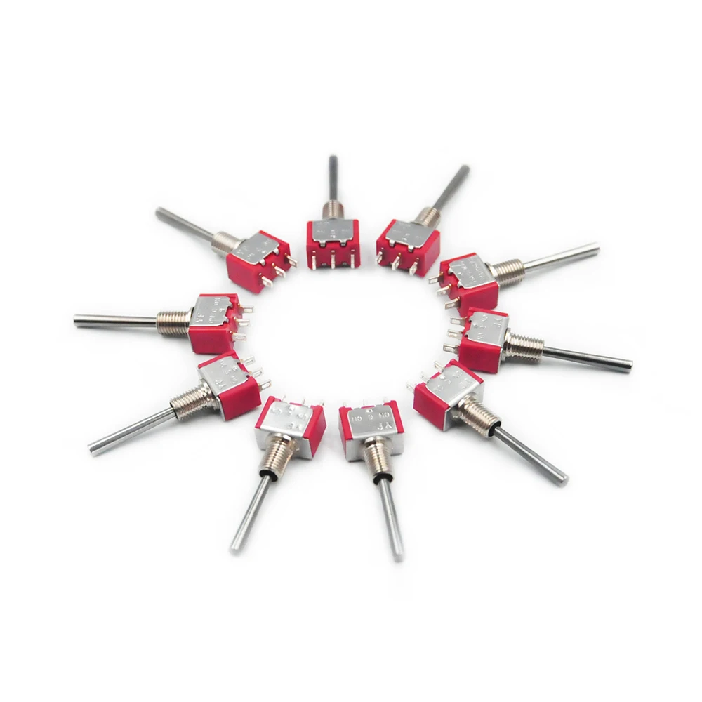 Interruttore 10 Pezzi Per Frsky X9D Plus Se Qx7 Radiolink At9S Futaba Jr Frsky X9D Plus Qx7 Flysky Walkera Wfly Radiolink Switch Part