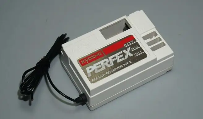 Trasmettitore Kyosho Perfex Am 2Ch Ricevitore Radio 27Mhz Per Rc Car Boat Futaba 27M Crystal