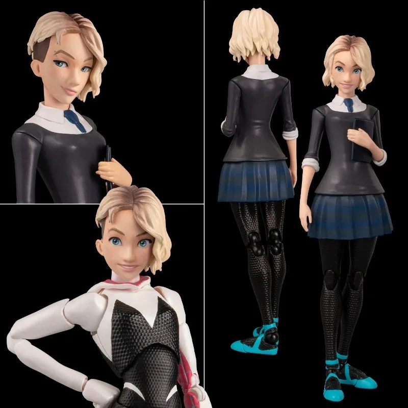 Parallels Gwendolyn Maxine Stacy Katie Stacy Spider-Honduras Action Figurine Scrivania Da Collezione Anime Model Kids Toy Figures Gift