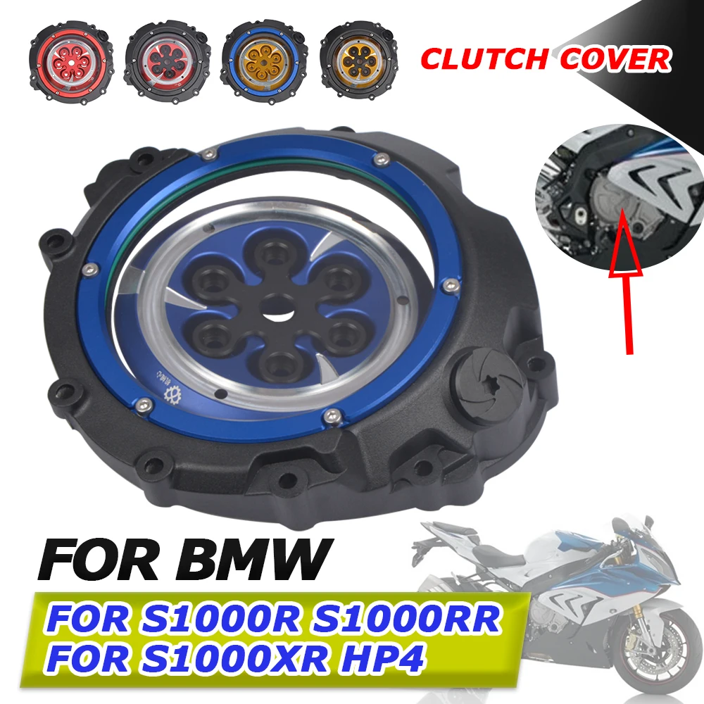 Per Bmw S1000Rr S1000R S1000Xr Hp4 S 1000 R S1000 Rr Xr Accessori Moto Motore Clear Clutch Case Cover Protector Guard