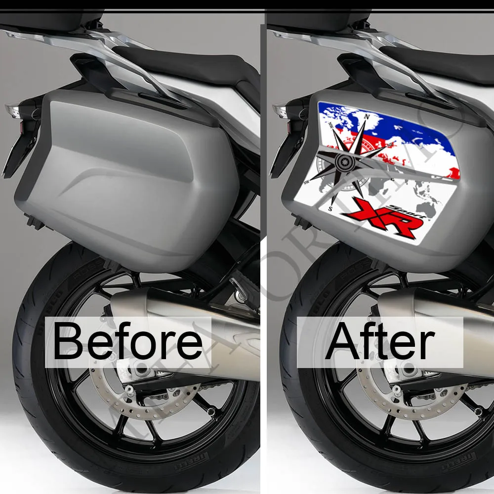 Per Bmw F900Xr S1000Xr 900 S 1000 Xr Carenatura Parafango Emblema Logo Tank Pad Trunk Valigie Valigie Panniers Adesivi Moto