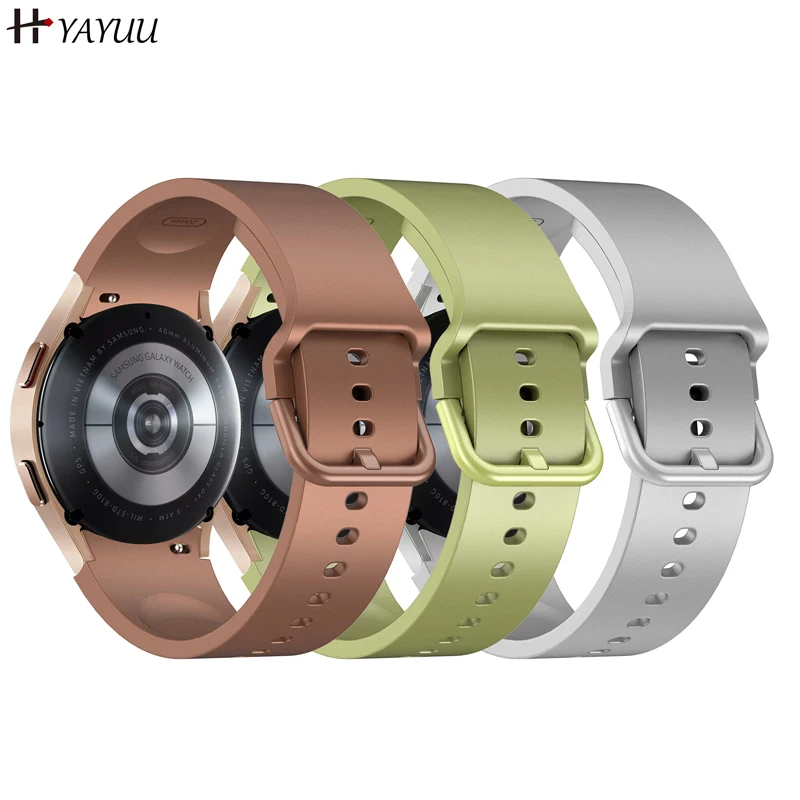 Cinturini Per Samsung Galaxy Watch 5/6/4 Band 40Mm 44Mm/Galaxy Watch 4 Classic/5 Pro, Cinturino In Silicone Per Galaxy Watch 4/5/6