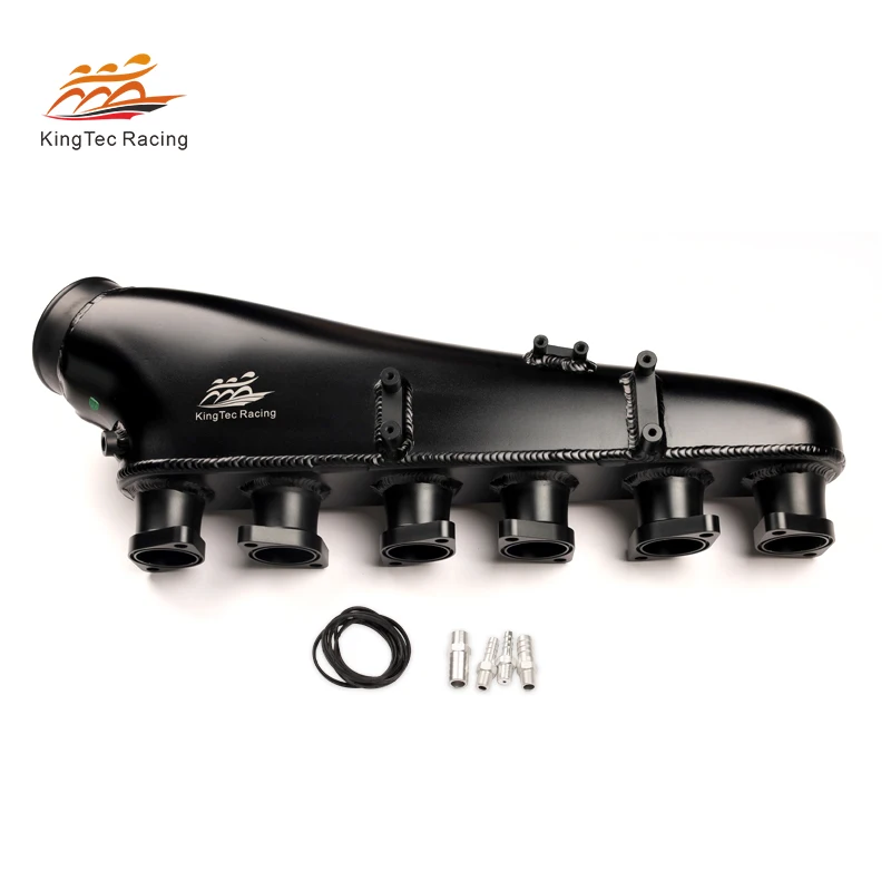 Billet Alluminio Rb26 Collettore Di Aspirazione Aria Plenum Motore Rb26Dett Aggiornamento Motore Per Skyline Gtr Rb26Dett R32 R33 R34 Rb26 Itb