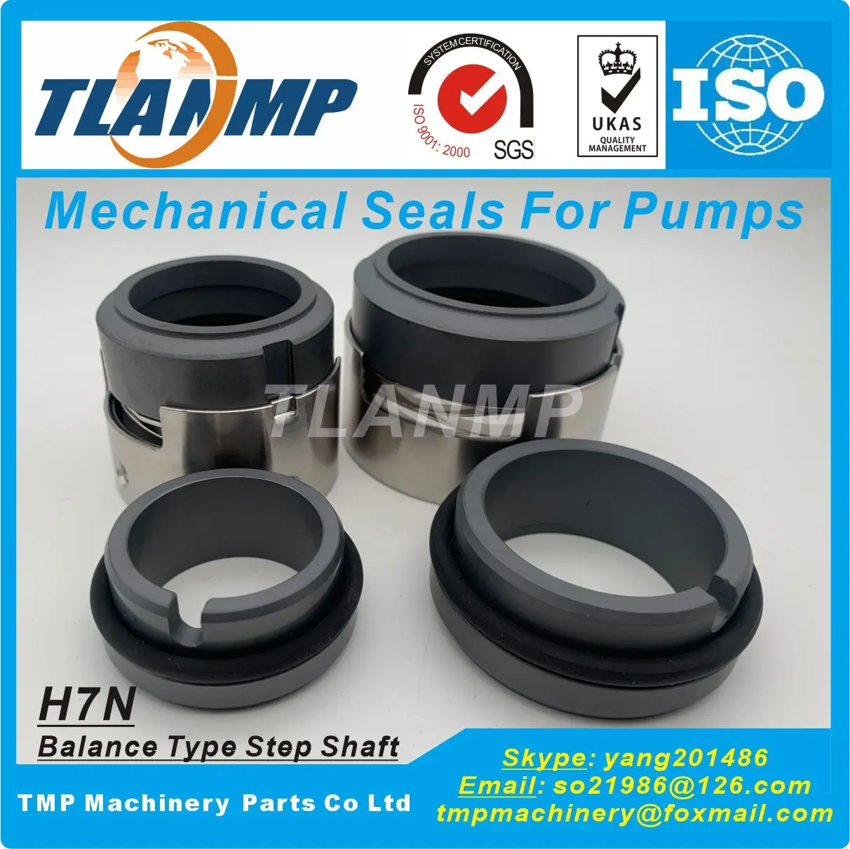 H7N-25 , H7N/25-G9 , H7N/25-G91, H75N/25-G9 , H75/25-G115 (Dimensioni Albero: 25/30Mm) Guarnizioni Meccaniche Di Tipo Bilanciato Tlanmp H7N