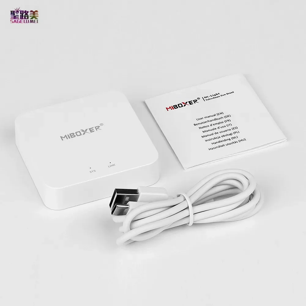 Wl-Box2 Led Wifi Controller Smart Wireless 2.4Ghz Gateway Voice Wifi Rgb Controller Tuya Per Mi Boxer Led Bulb Strip Light Lamp