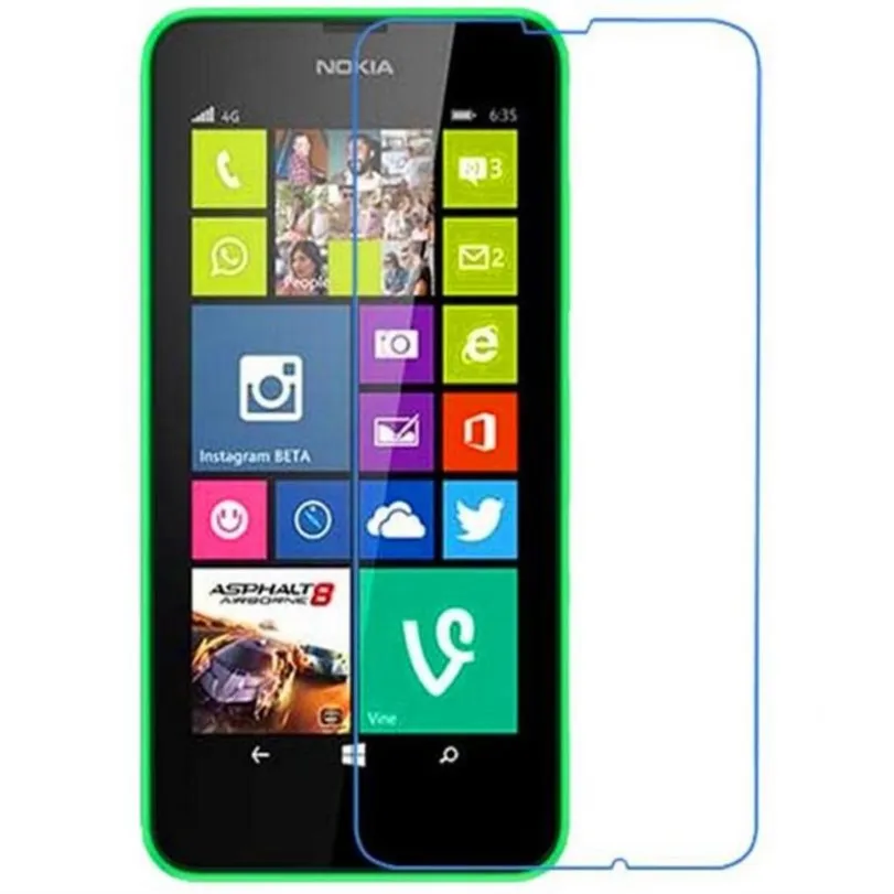 Accessori Per Telefoni Cellulari Celulares Pelicula Lumia 630 Proteggi Schermo Lcd In Vetro Temperato Per Nokia Lumia 630 Pellicola Protettiva