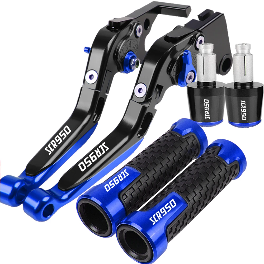 Alluminio Del Motociclo Per Yamaha Scr950 R950 Sc-R950 Scr 950 Scr-950 2017-2018 Leva Della Frizione Del Freno Manubrio Impugnature Estremità