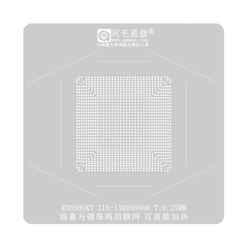 Per Rx6600Xt Rx5700Xt Cxd90060Gg Bga Balls Reall Stencil Kit Calore Diretto Netto Dropship