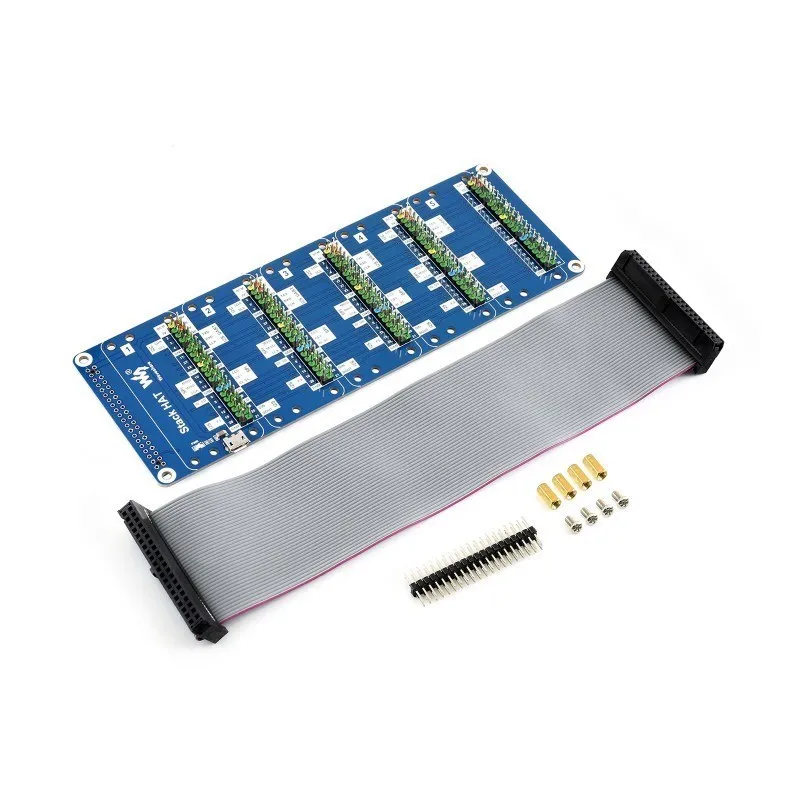 Raspberry Pi Stack Hat I/O Expansion Board Stacks Fino A 5 Cappelli Contemporaneamente 2X20 Pin Header Per Raspberry Pi 4B / 3B + / 3A +