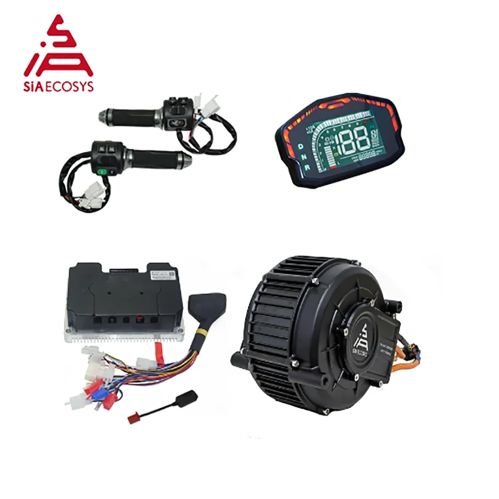 Siaecosys Qsmotor Qs165 V2 5000W 72V 35H Hall Version Pmsm Mid Drive Kit Motore Con Controller Nd72680