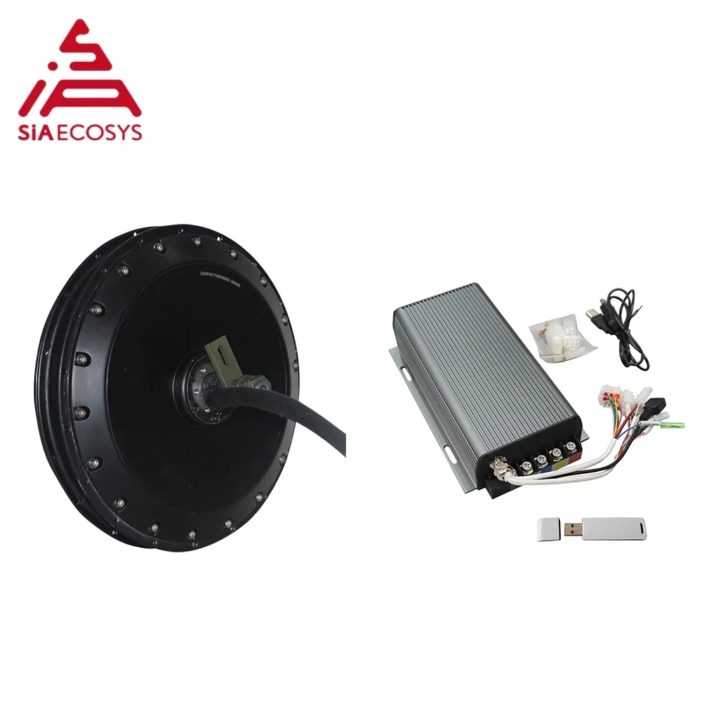 Qs Motor 273 E-Bike E- Bicycle Hub Motor 4000W 8000W Peak V3 100Kph Per Bicicletta Elettrica Con Kit Controller Sinewave Svmc72200