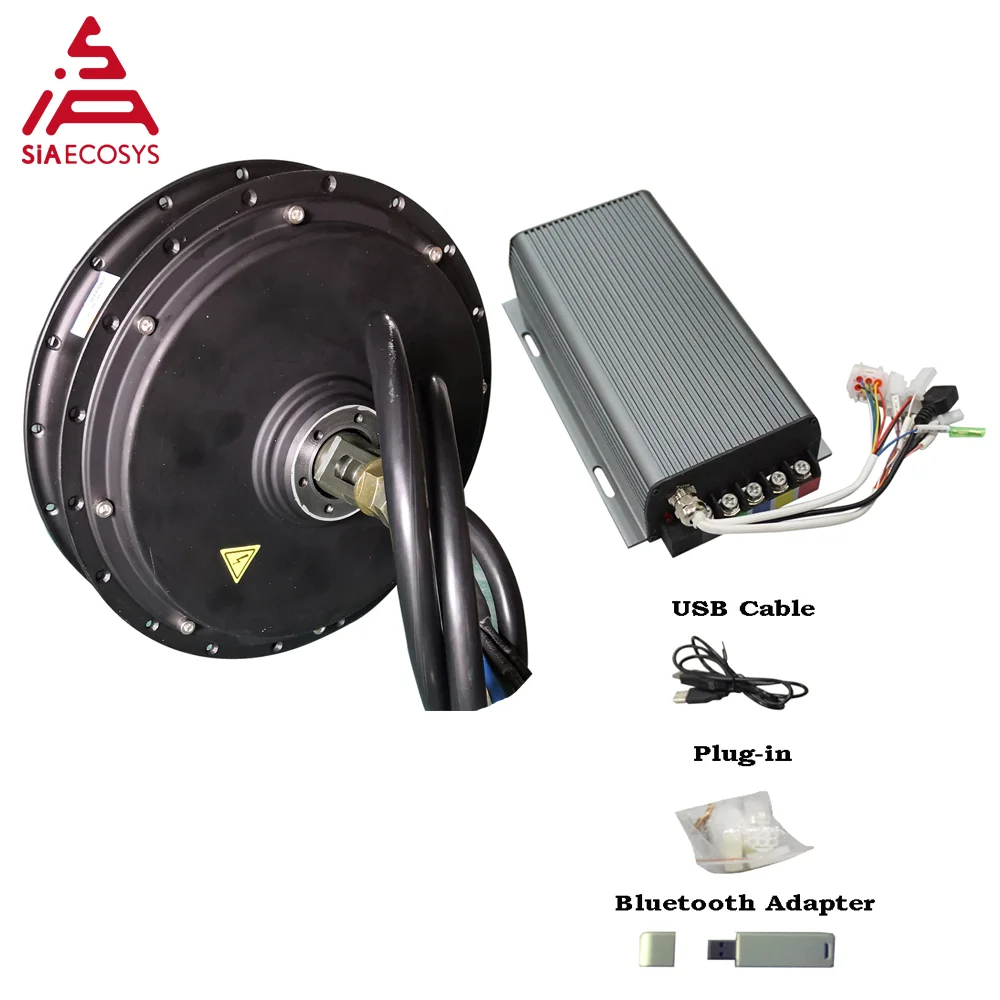 Vendita Calda Qsmotor E-Spoke 3000W 205 50H V3 V3I Hub Motor Match Svmc72150 Sabvoton Controller Kit Per Bicicletta Elettrica