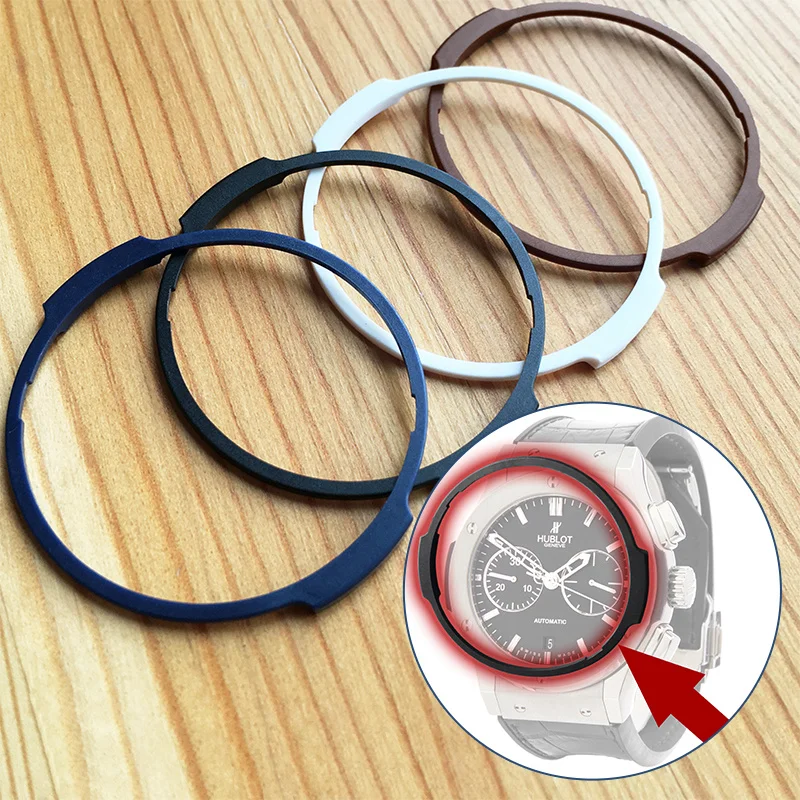 Parti Della Cornice Del Rivestimento Interno Resinoso Per Hub Hublot Classic Fusion 45Mm 511 521 Orologio Automatico
