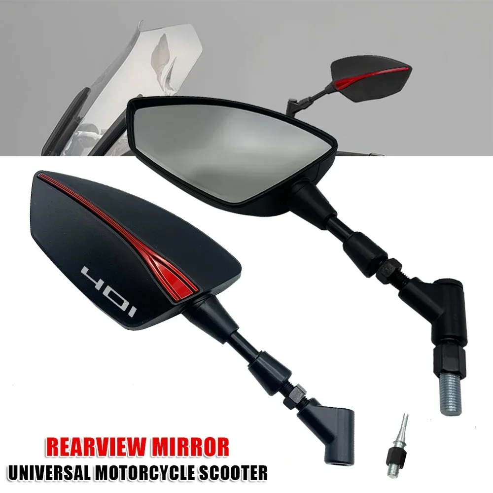 Per Husqvarna Black Arrow 401 White Arrow 401 2020-2021 Specchietti Retrovisori Laterali Regolabili Per Moto Retrovisore Universale