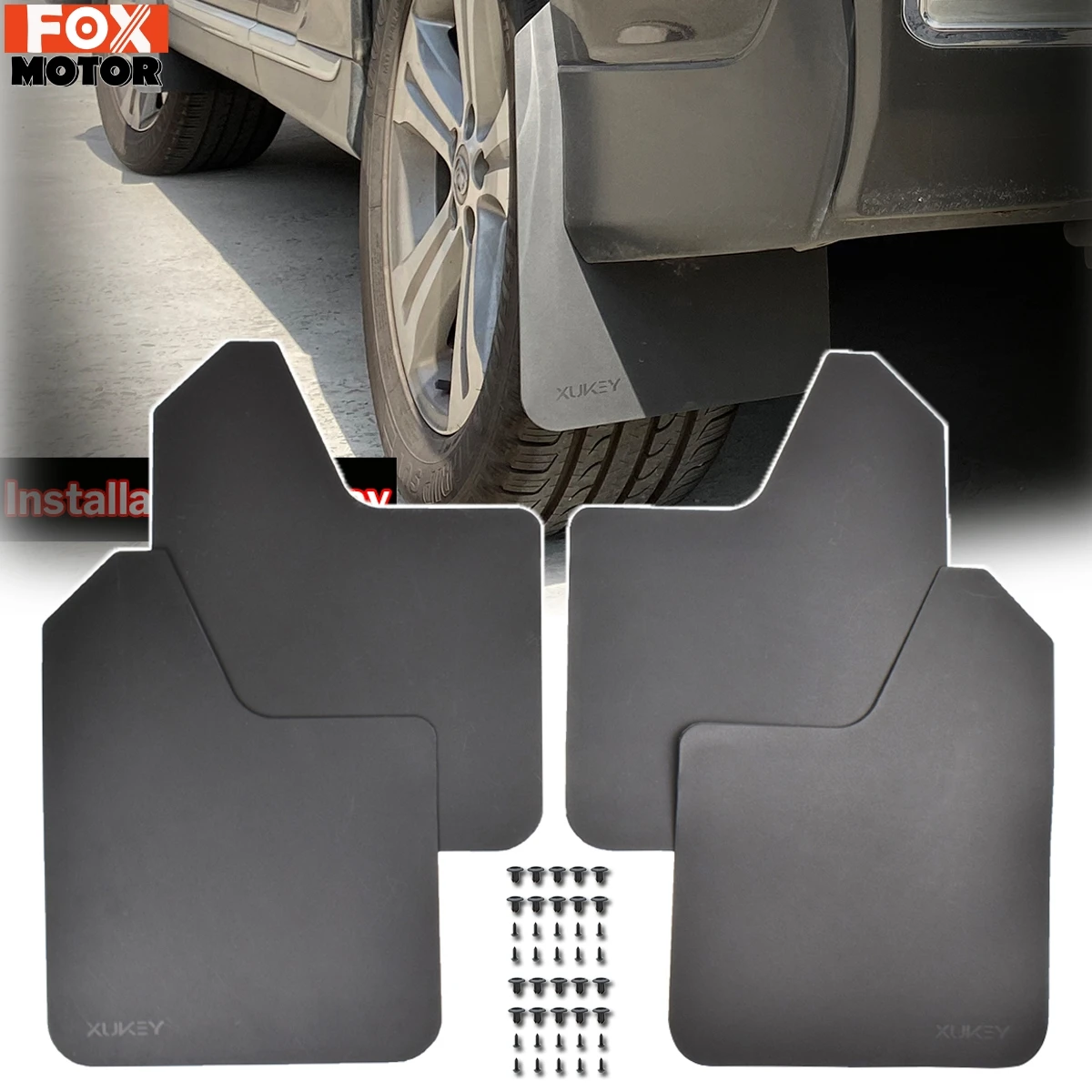 Di Larghezza Mud Flaps Parafanghi Parafango Paraspruzzi Per Ford Mondeo St Rs Escape Kuga Bordo Explorer Expedition Galaxy Puma Ranger T6
