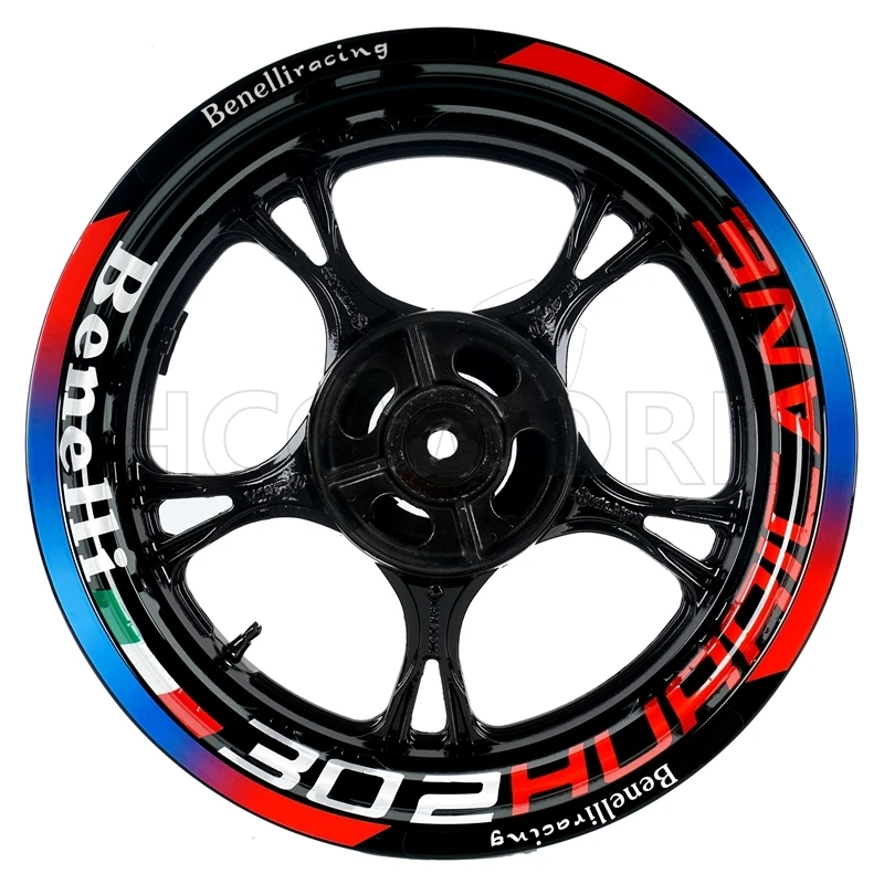 Accessori Moto Mozzo Ruota Cerchione Adesivi Riflettenti Per Benelli Bn302 Tnt250 205C 302S Leoncino 500 Trk502
