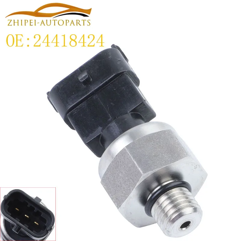 24418424 Sensore Di Alta Pressione Rail Carburante Auto 6235649 0906196 Per Vauxhal-L Opel- Zafira B Astra H Vectra C Signum 2.2 Z22Yh