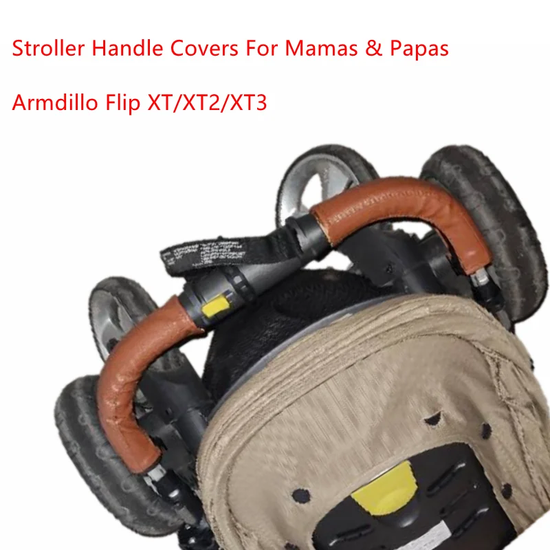 Coperture In Pelle Per Mamas & Papas Armdillo Flip Xt/Xt2/Xt3 Passeggino Carrozzina Maniglia Custodia Custodia Bracciolo Accessori Protettivi